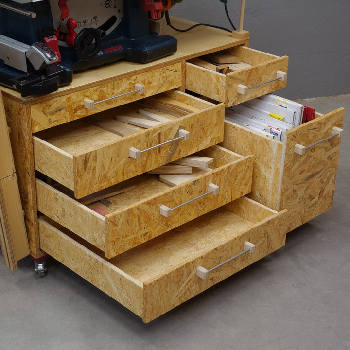 Tischkreissägen-Unterschrank "Classic"  (Bauanleitung)