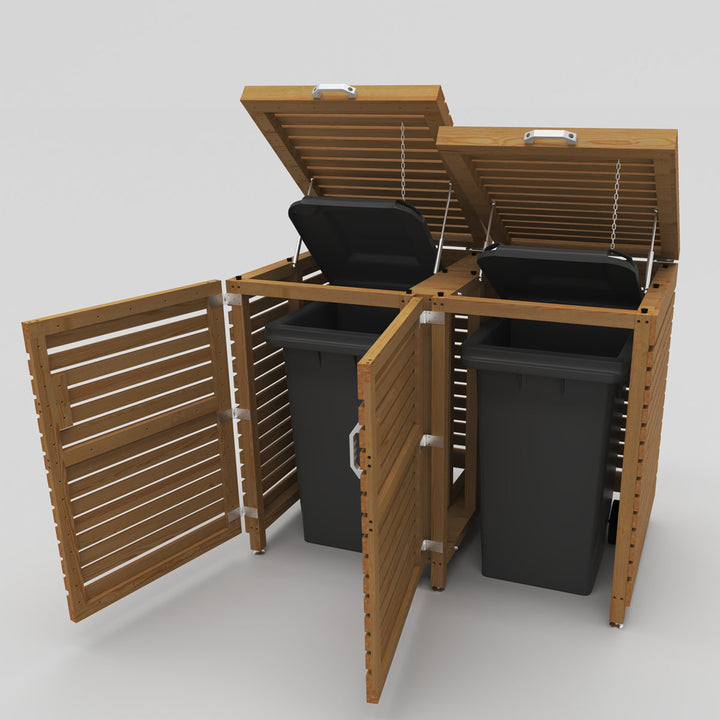 Mülltonnenhäuschen (Bauanleitung)