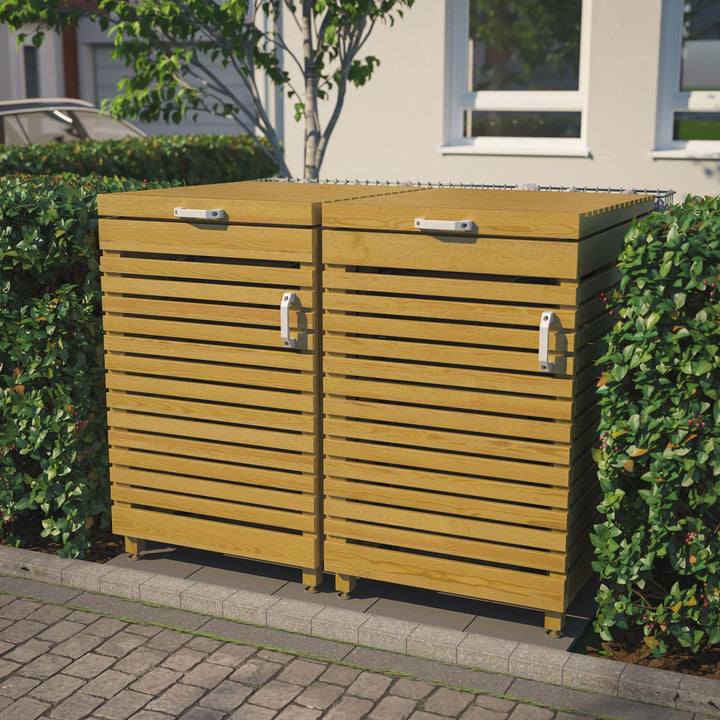 Mülltonnenhäuschen (Bauanleitung)