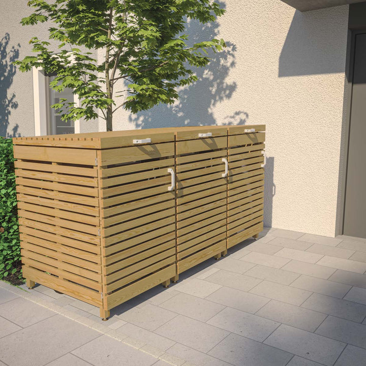 Mülltonnenhäuschen (Bauanleitung)