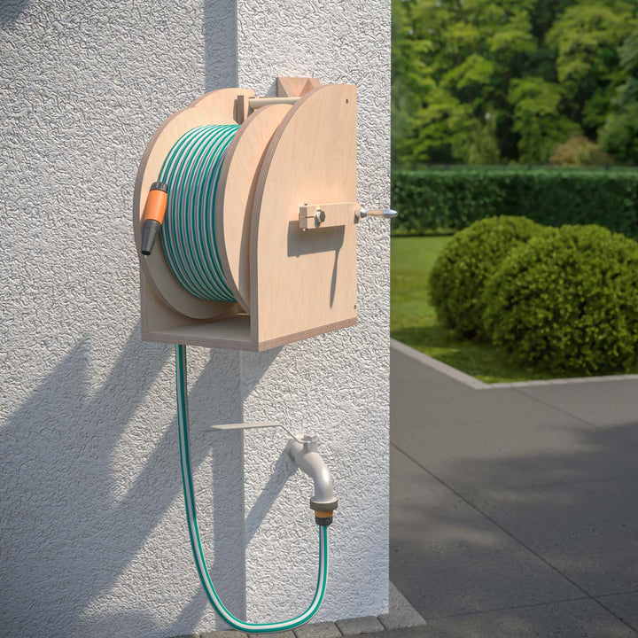 Schlauchaufroller - Schlauchabroller (Bauanleitung)