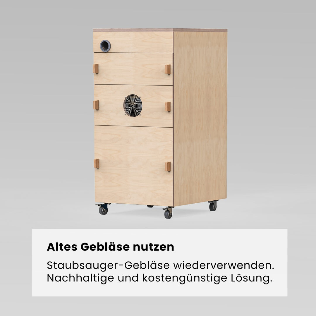 Absauganlage 2.0 für Heimwerker (Bauanleitung)