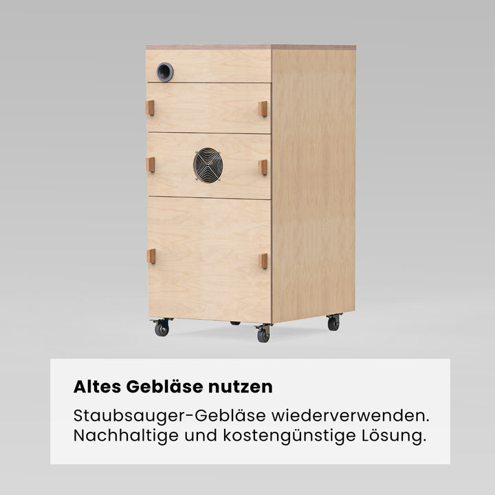 Absauganlage 2.0 für Heimwerker (Bauanleitung)