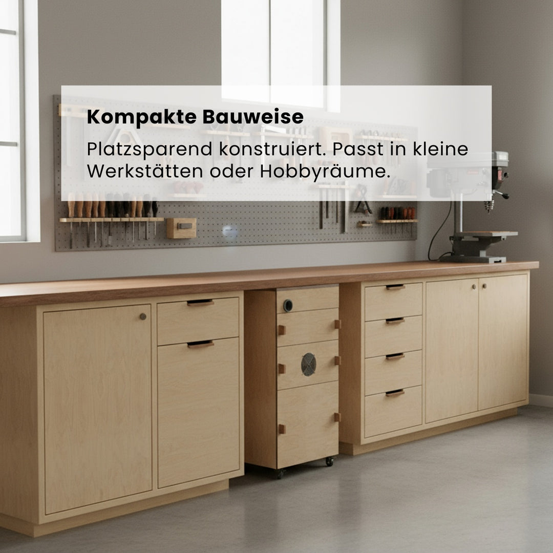 Absauganlage 2.0 für Heimwerker (Bauanleitung)