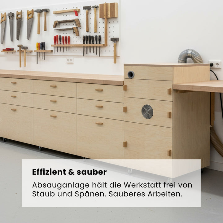Absauganlage 2.0 für Heimwerker (Bauanleitung)