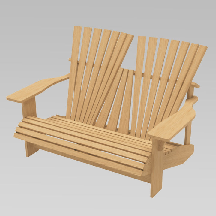 Adirondack Gartenbank (Bauanleitung)