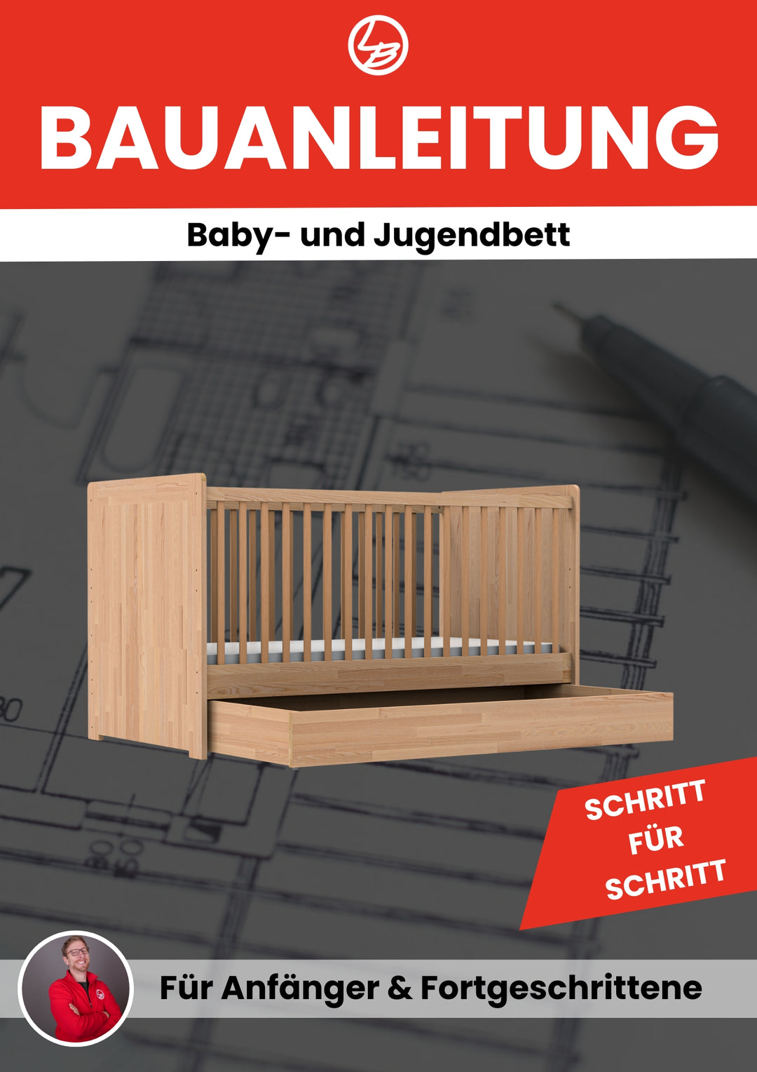 Baby- und Jugendbett (Bauanleitung)