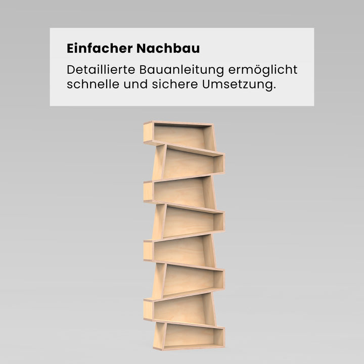 Bücherregal (Bauanleitung)