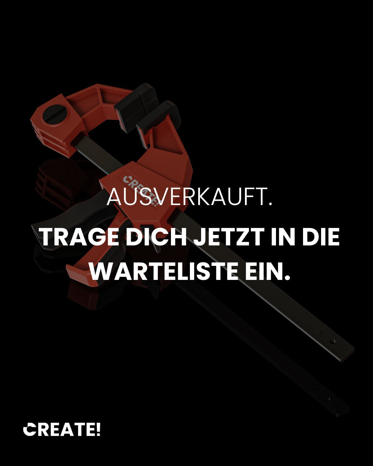 Einhandzwinge 900 mm - 230 kg - cFix