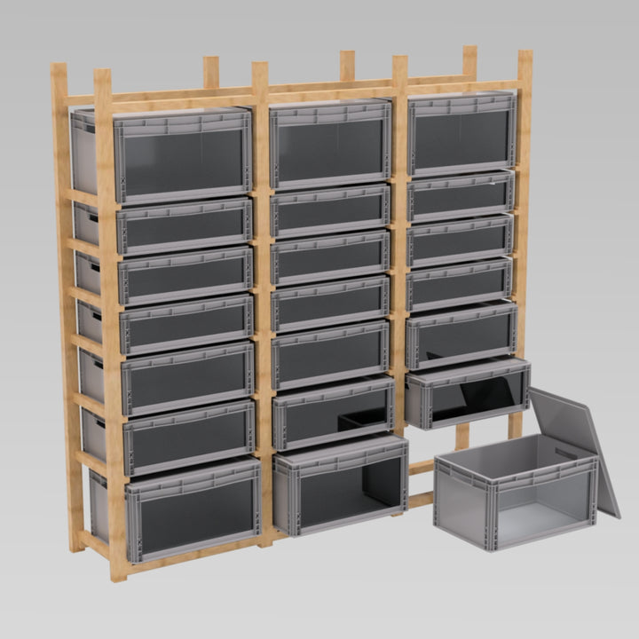 Euroboxen-Regal (Bauanleitung)