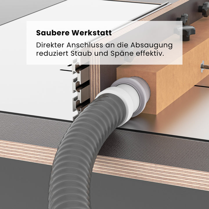Fräsanschlag 2.0 (Bauanleitung)