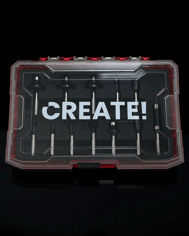 cMill - 12-teiliges Fräserset