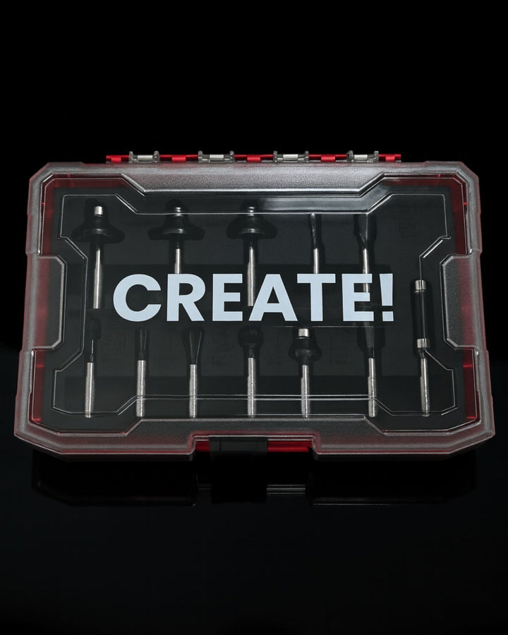 cMill - 12-teiliges Fräserset