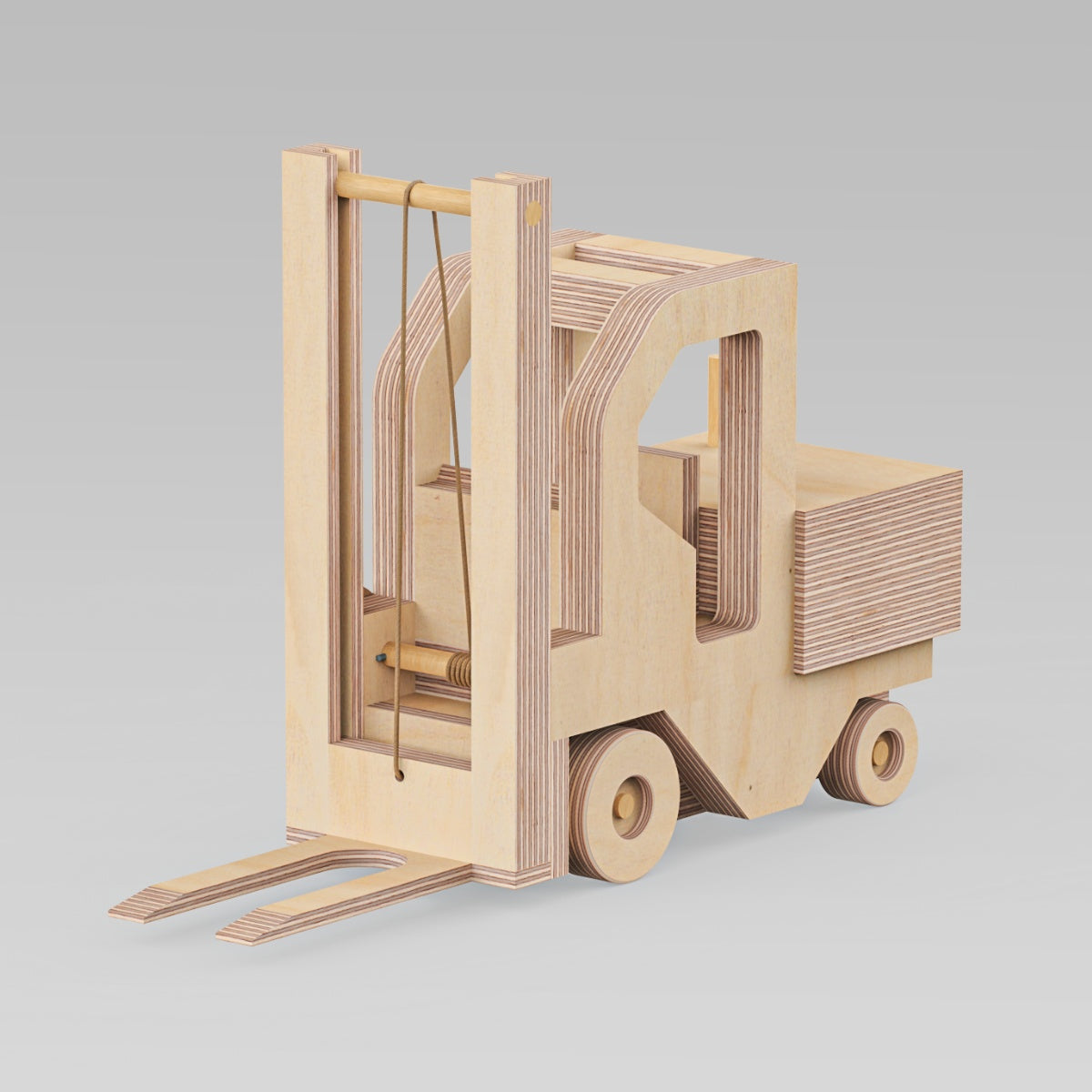 Gabelstapler (Bauanleitung)