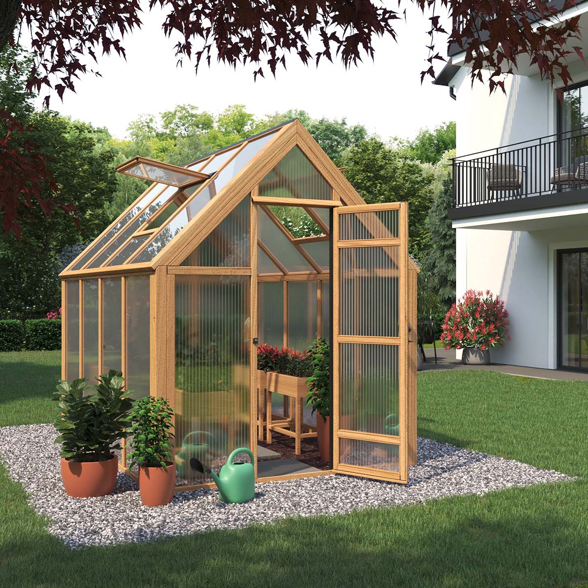 Gewächshaus (Bauanleitung)