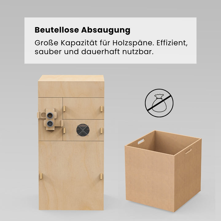 Große Absauganlage (Bauanleitung)