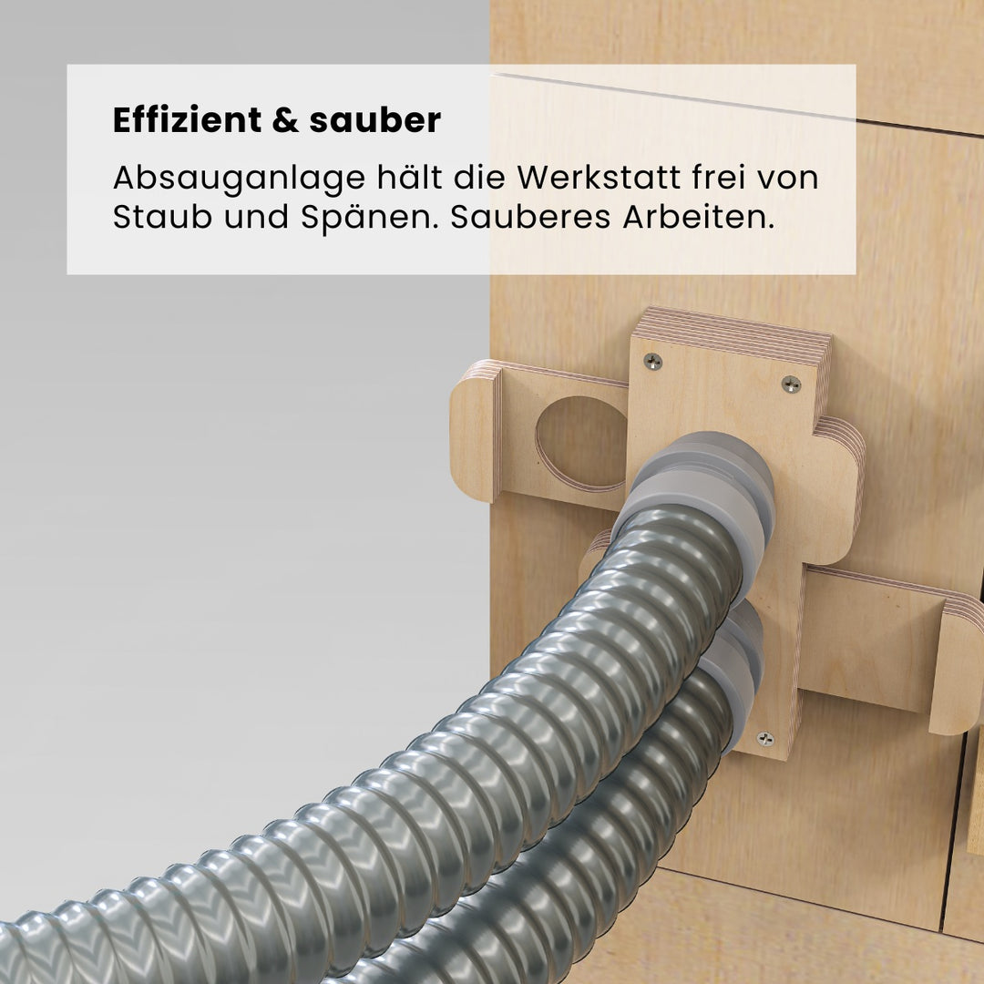 Große Absauganlage (Bauanleitung)