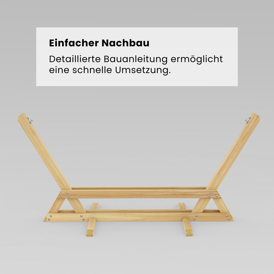 Hängemattengestell (Bauanleitung)