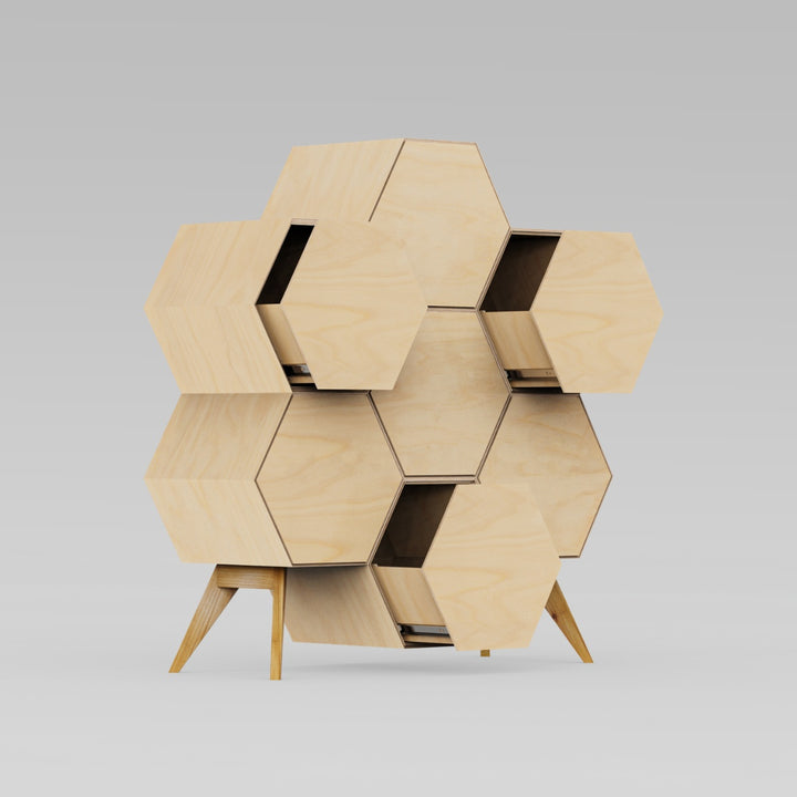 Hexagon Sideboard (Bauanleitung)