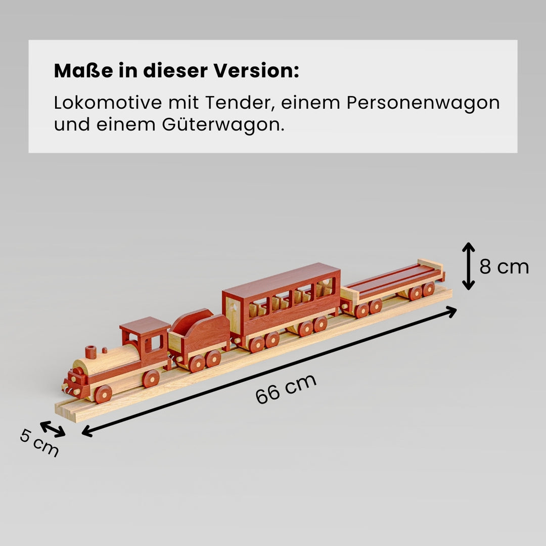 Holzeisenbahn (Bauanleitung)