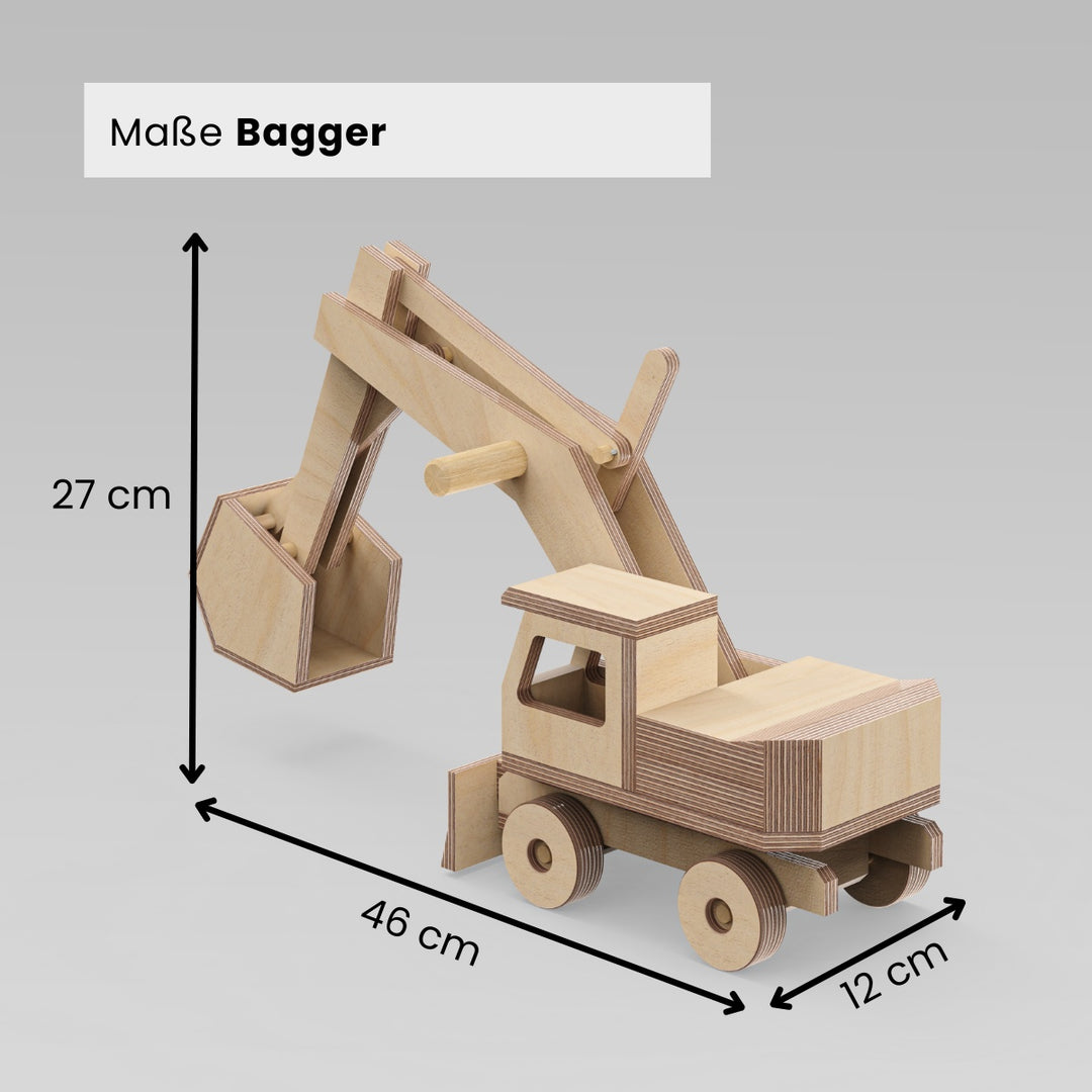 Holzfahrzeuge Sparset (Bauanleitungen)