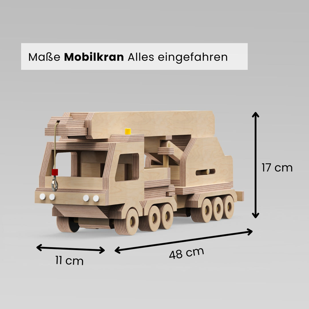 Holzfahrzeuge Sparset (Bauanleitungen)