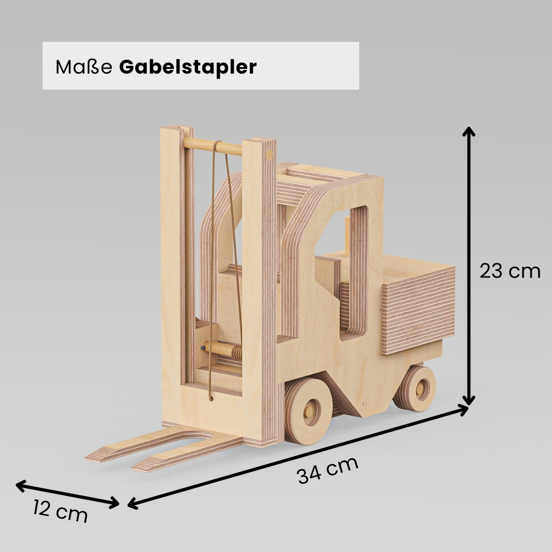 Holzfahrzeuge Sparset (Bauanleitungen)