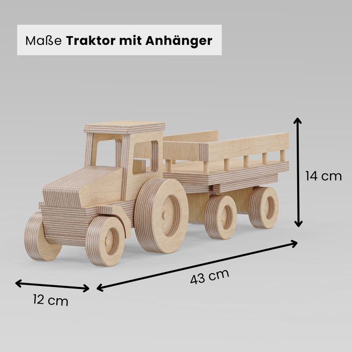 Holzfahrzeuge Sparset (Bauanleitungen)