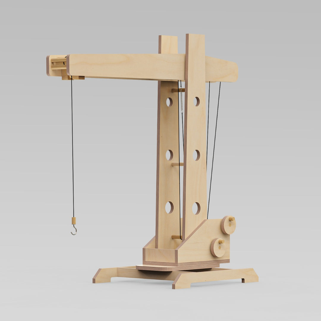 Holzkran (Bauanleitung)