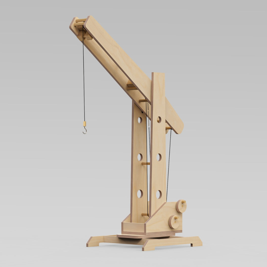 Holzkran (Bauanleitung)