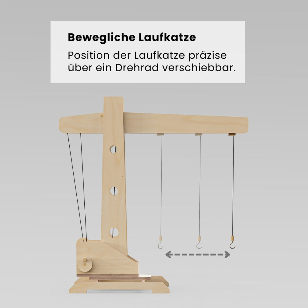 Holzkran (Bauanleitung)