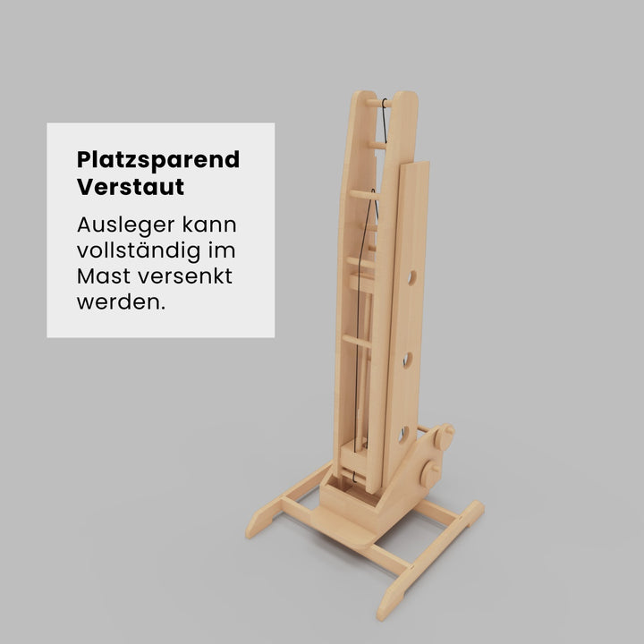 Holzkran (Bauanleitung)