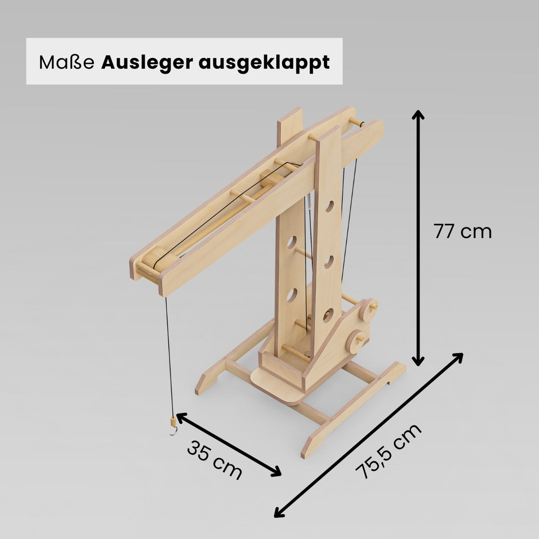 Holzkran (Bauanleitung)