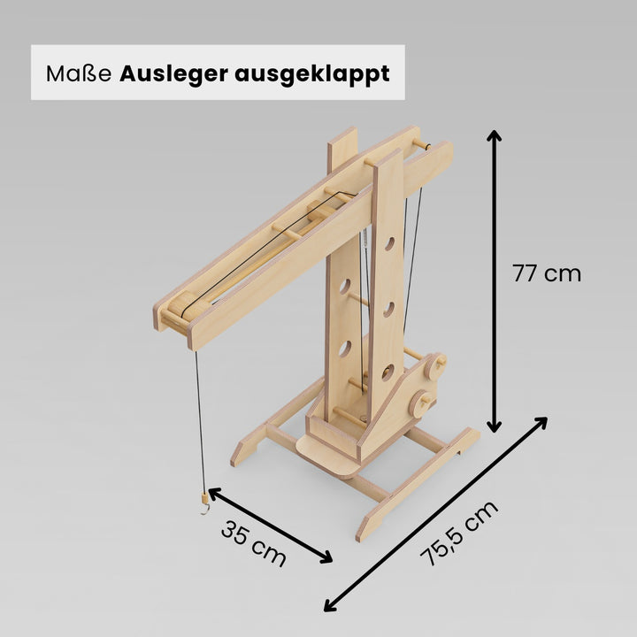Holzkran (Bauanleitung)