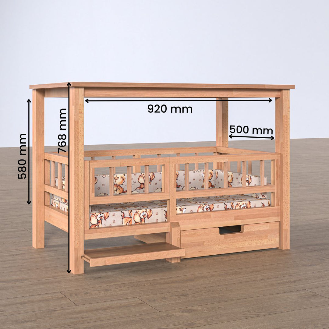 Indoor Hundebett (offen) Bauanleitung