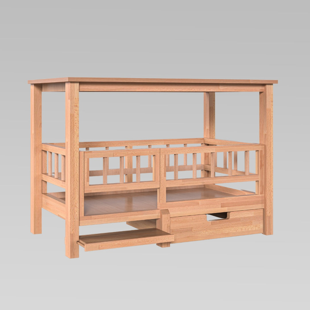 Indoor Hundebett - offen (Bauanleitung)