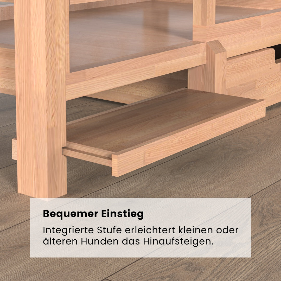 Indoor Hundebett - offen (Bauanleitung)