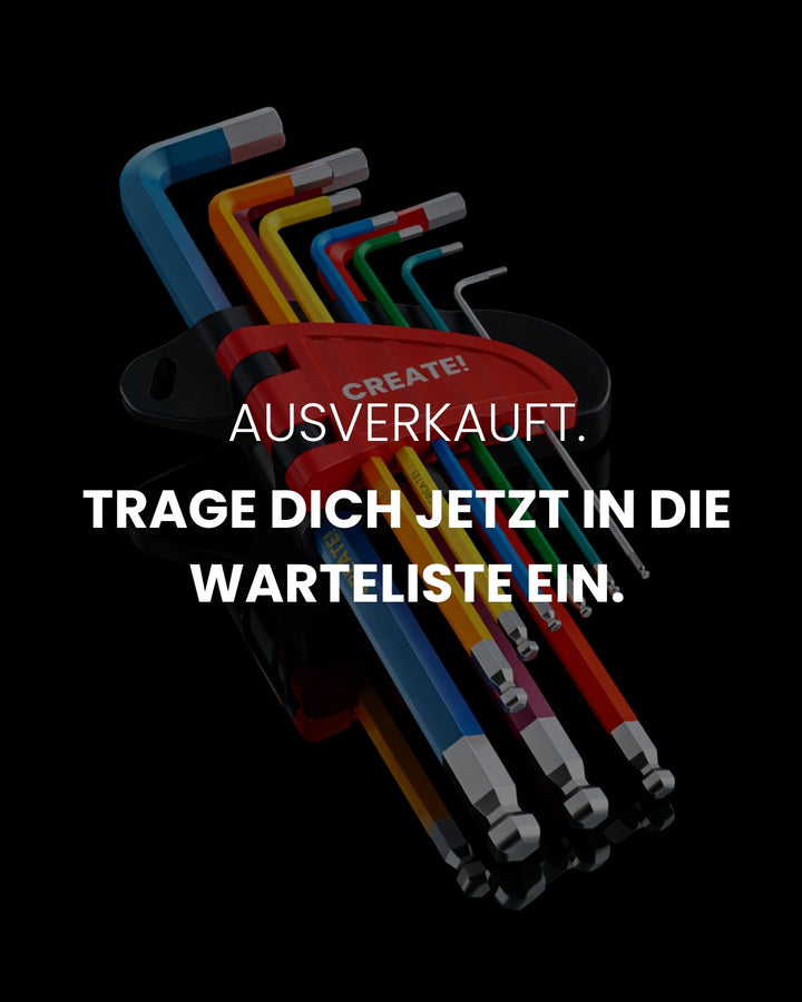 cKey - Innensechskantschlüssel Set mit Kugelkopf