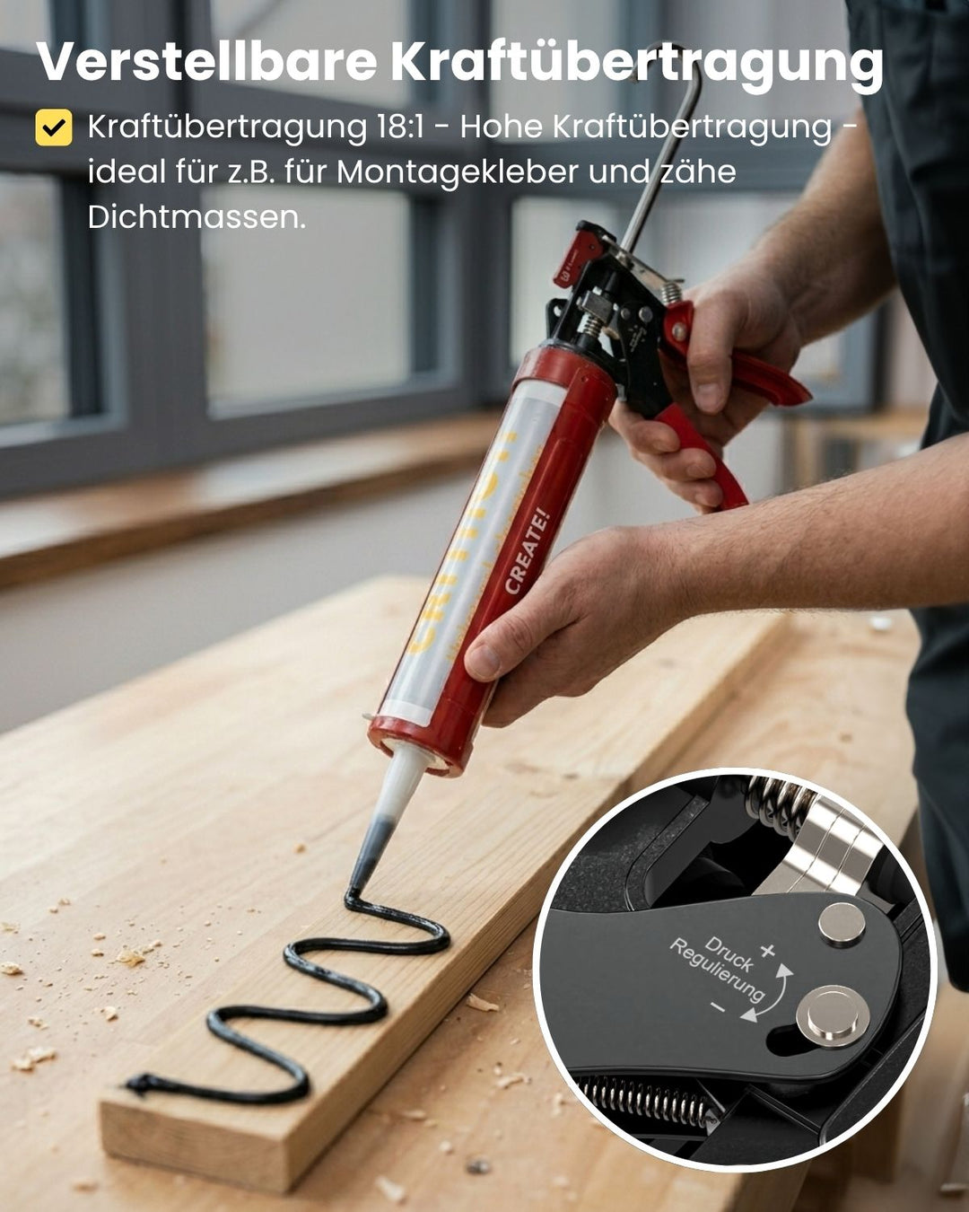 Kartuschenpresse - Silikonpresse 230 - cPress