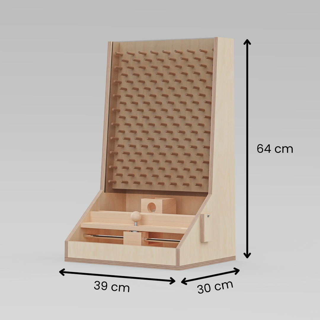 Kugel-Fangspiel (Bauanleitung)