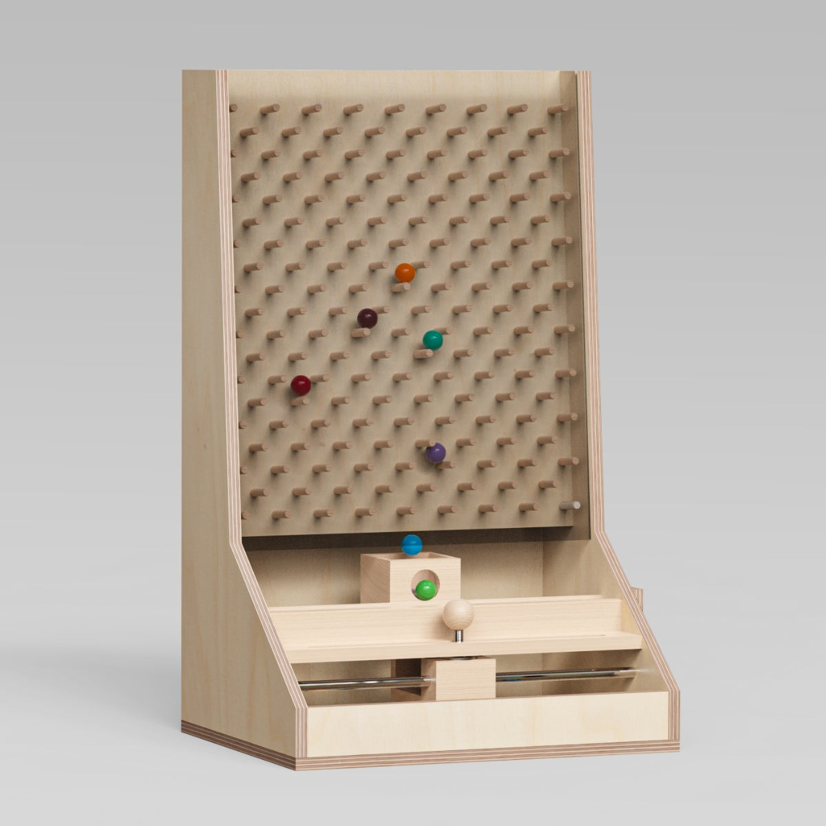 Kugel-Fangspiel (Bauanleitung)