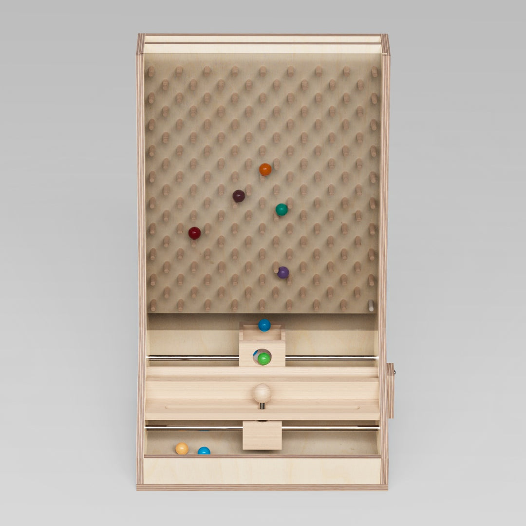 Kugel-Fangspiel (Bauanleitung)