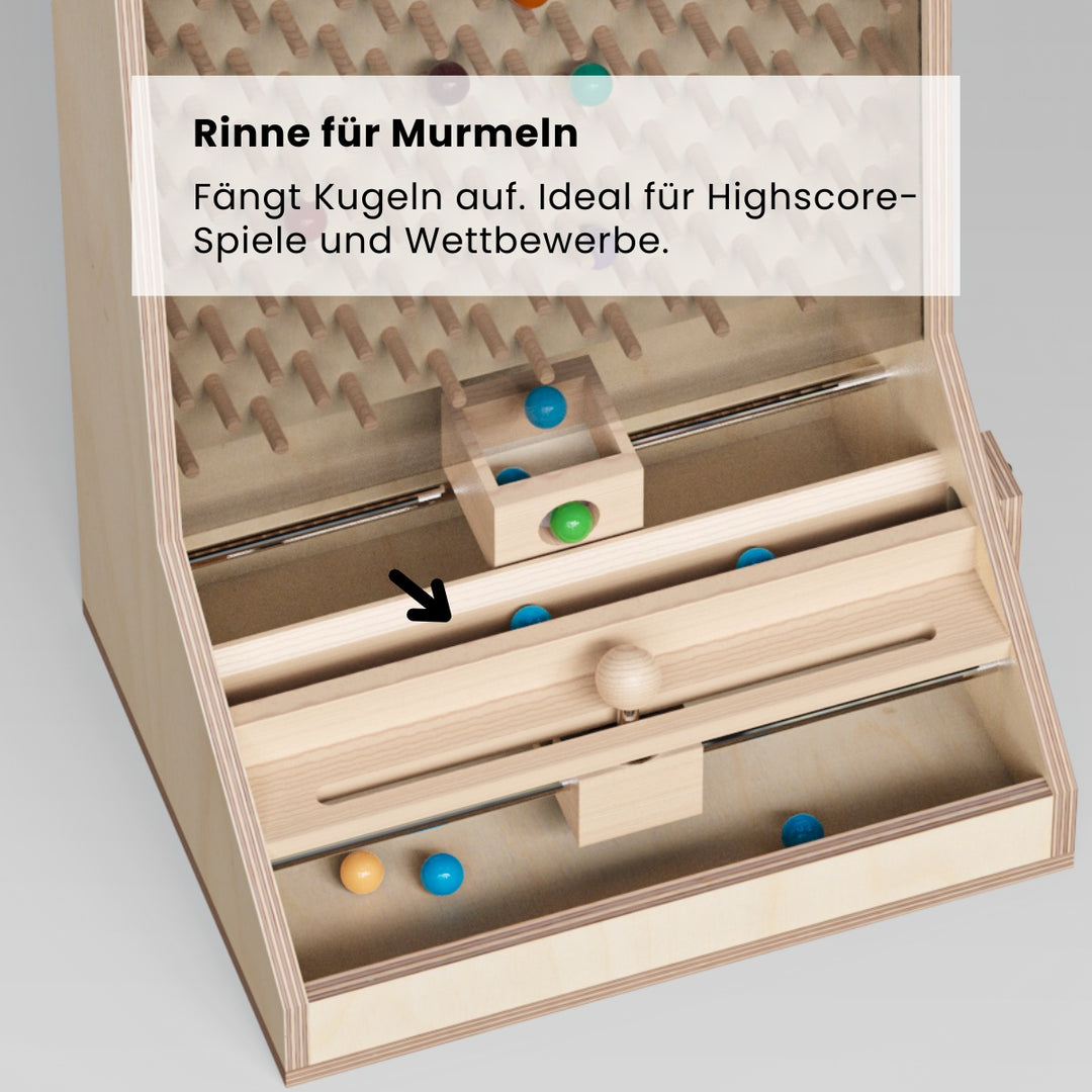 Kugel-Fangspiel (Bauanleitung)