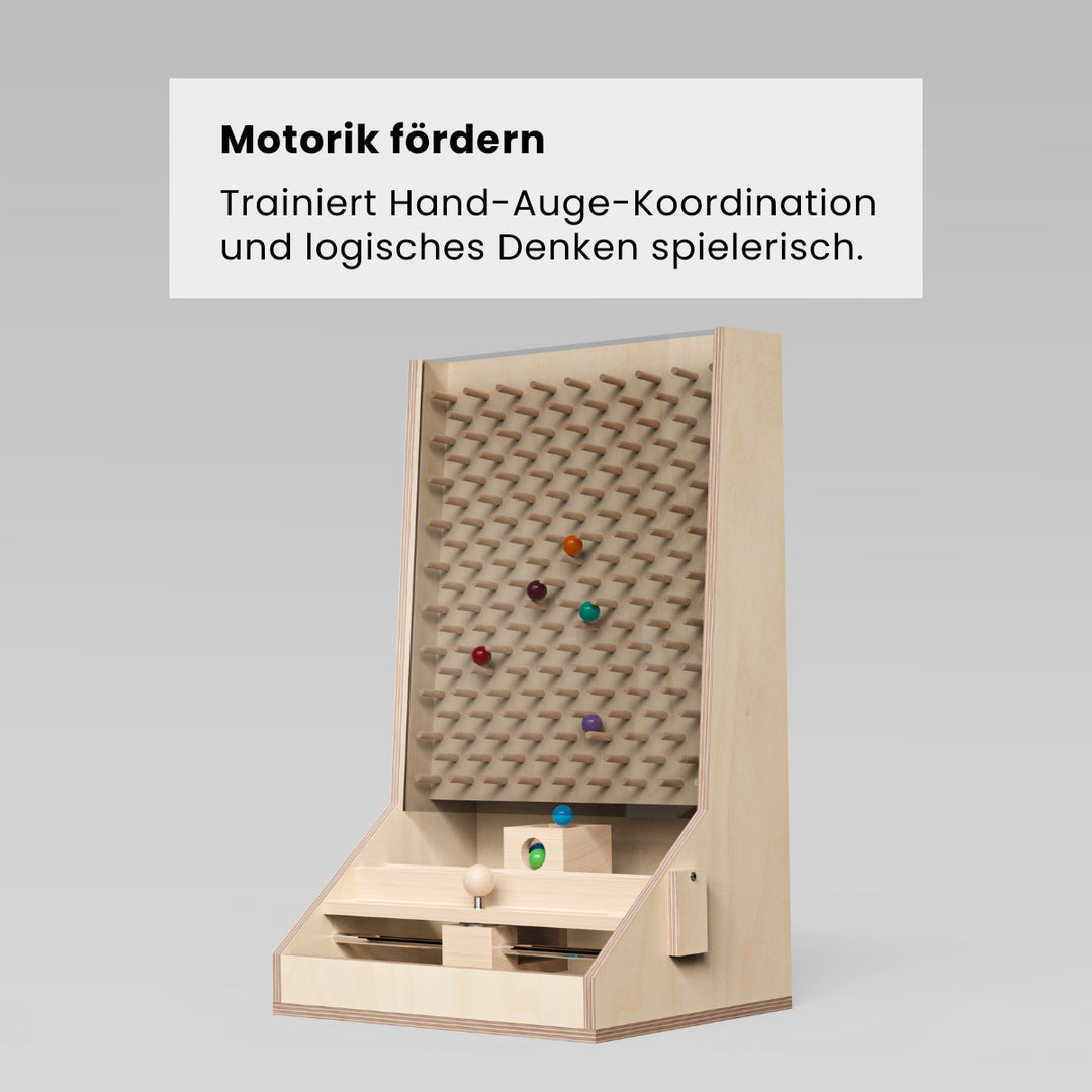 Kugel-Fangspiel (Bauanleitung)