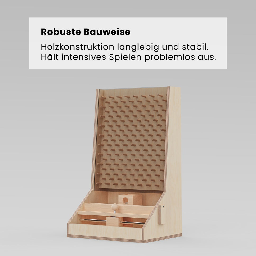 Kugel-Fangspiel (Bauanleitung)