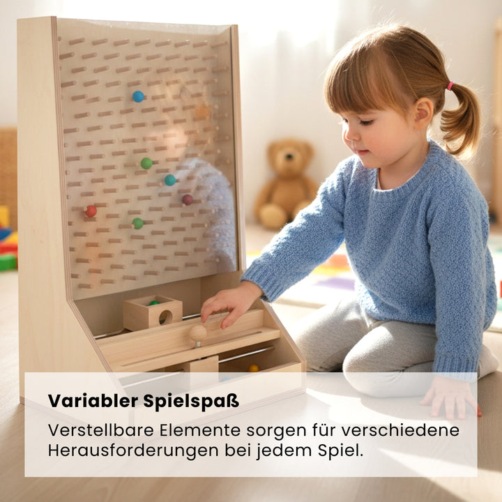 Kugel-Fangspiel (Bauanleitung)