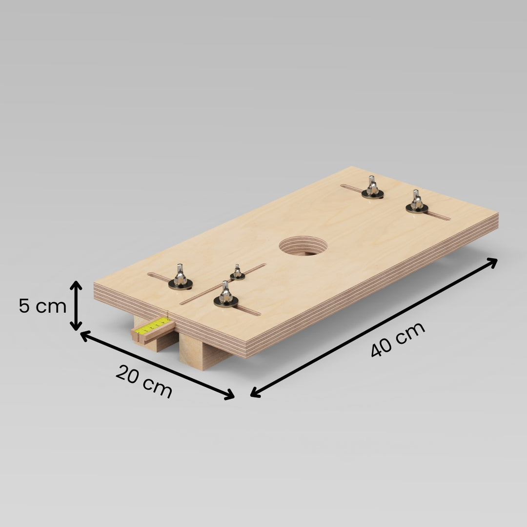 Langloch-Fräsvorrichtung (Bauanleitung)