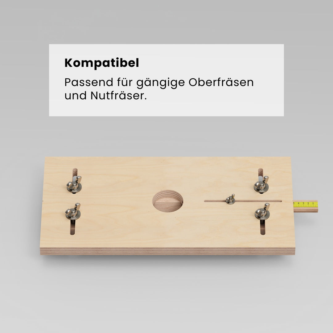 Langloch-Fräsvorrichtung (Bauanleitung)