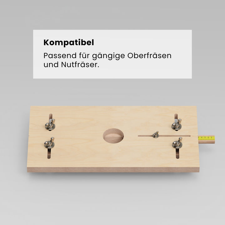 Langloch-Fräsvorrichtung (Bauanleitung)