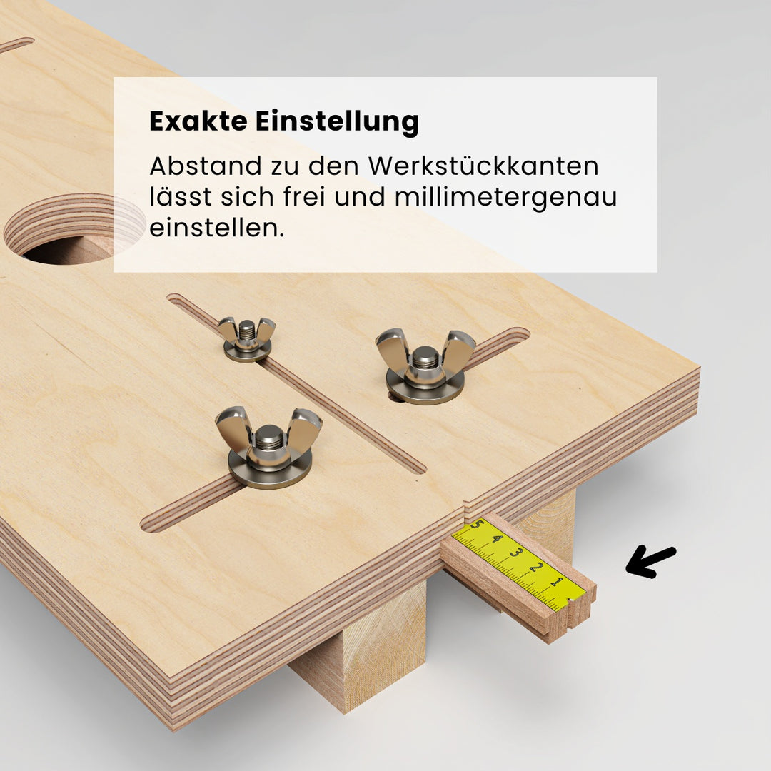 Langloch-Fräsvorrichtung (Bauanleitung)